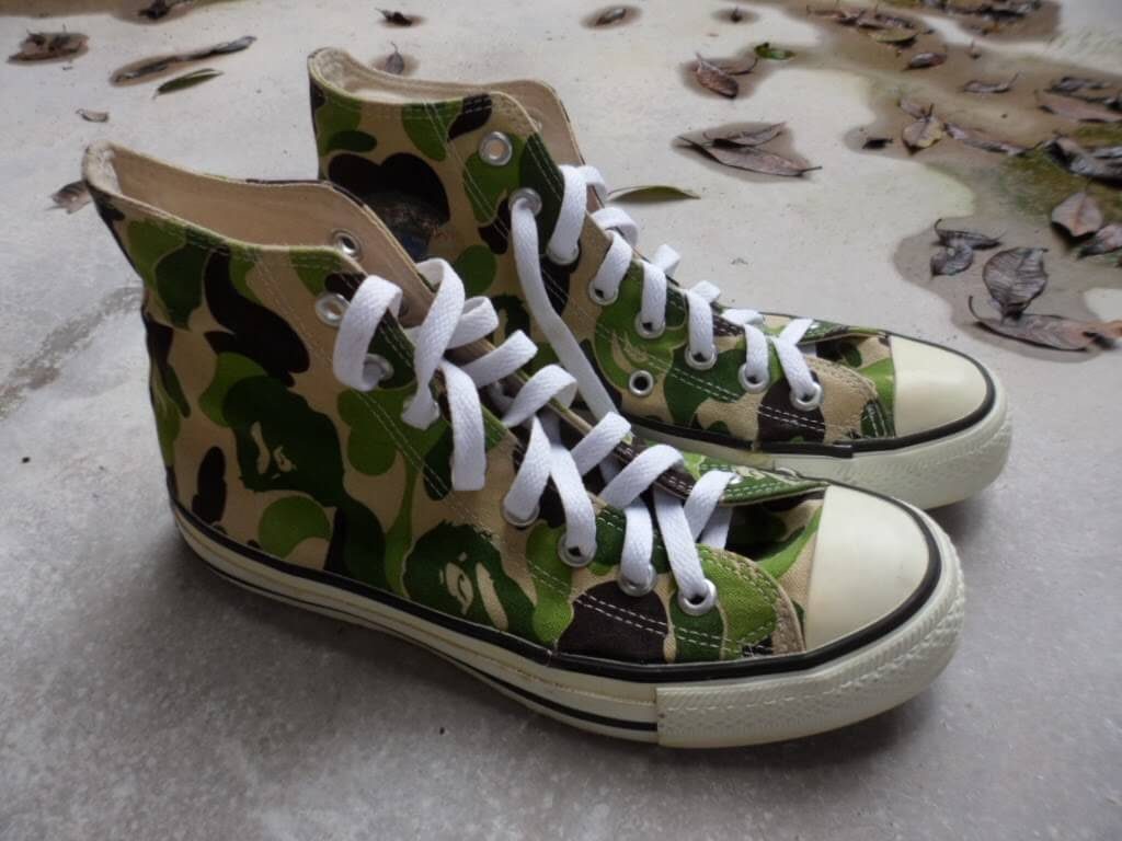 converse x bathing ape