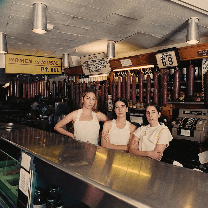 HAIM Tetapkan Tanggal Peluncuran Album “Women in Music Pt. III”, Sembari Lepas Single Baru “I Know Alone” 1 Sampul album Haim “Women in Music Pt. III”